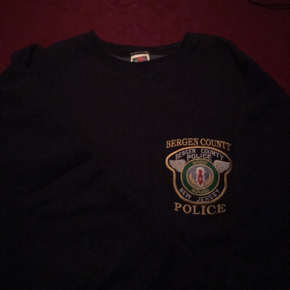 Navy blue sweater